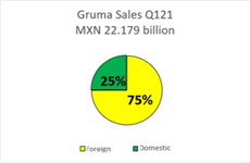 gruma sales q121